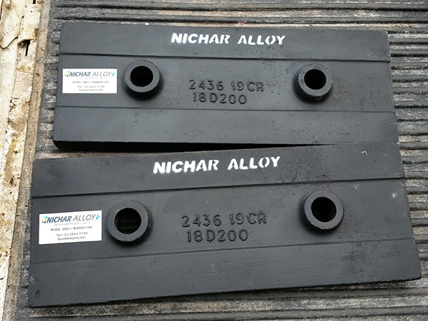 Fundicion de Manganeso y de Alto Cromo  | Nichar Alloy