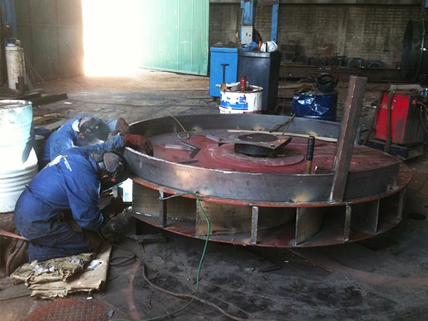 Ventiladores con Alabes Fijos  | Nichar Alloy